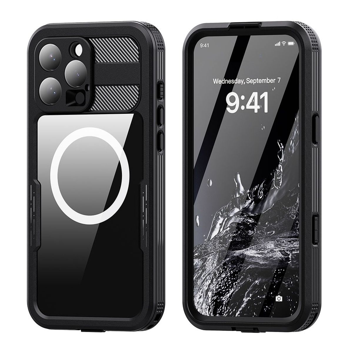 GENERICO - Carcasa para Iphone 16 Pro Sumergible Antigolpes Outdoor