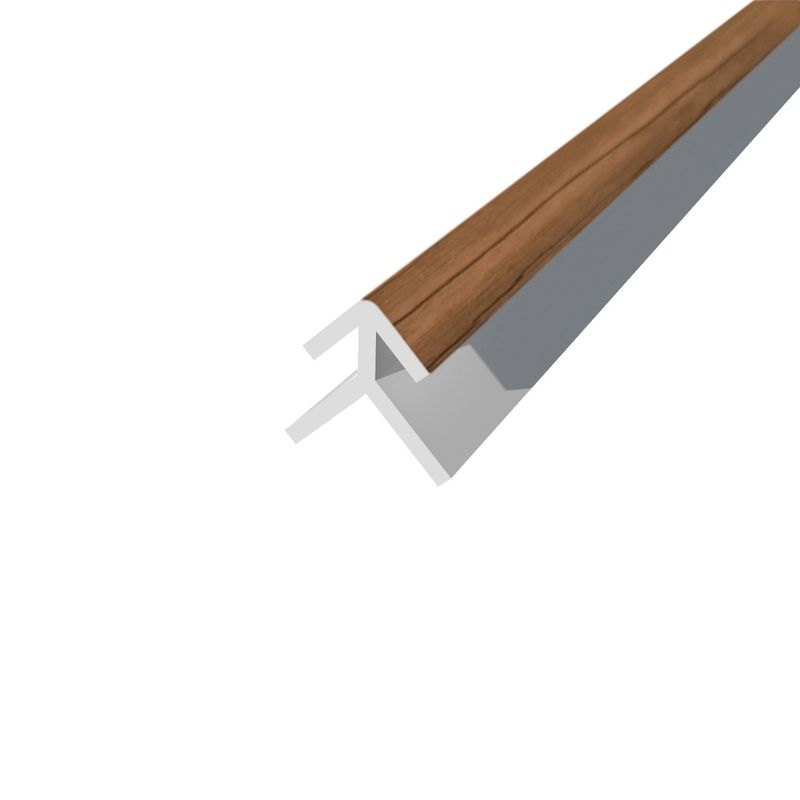 NOTWOOD - Perfil esquina exterior sherwood - 300 cm / 8 uds