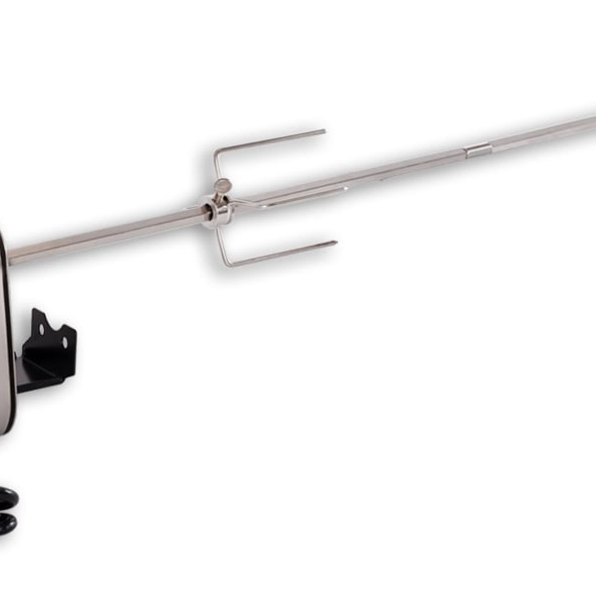 GENERICO - motor inoxidable 15 kg + espada y tenedores largo 90 cm + 11 cm mago