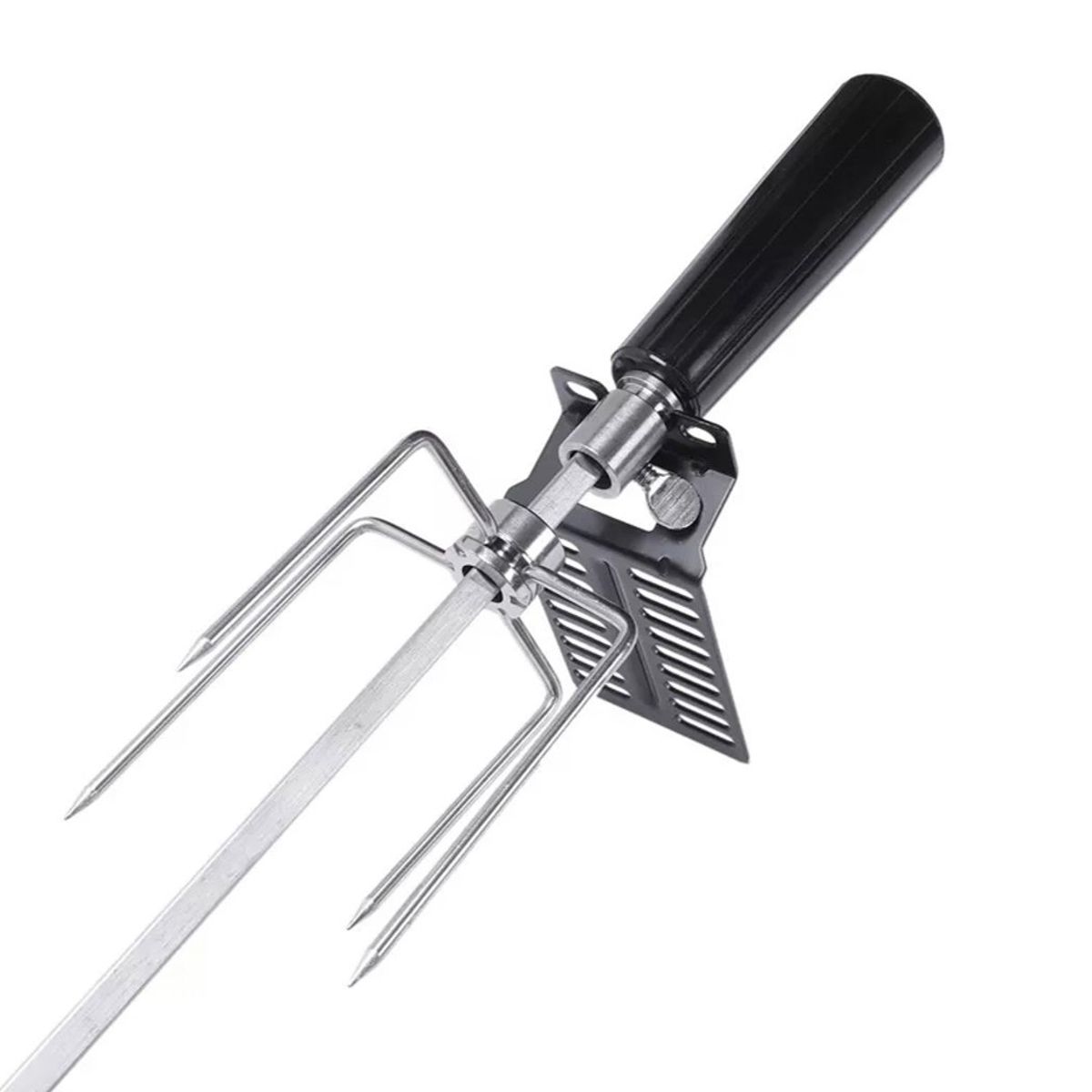 GENERICO - motor inoxidable 15 kg + espada y tenedores largo 90 cm + 11 cm mago