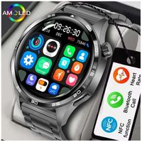 Smartwatch Reloj Inteligente Correas Metálica y Silicona 300mAh Compatible IOS Android Salud Deporte