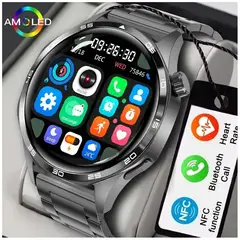 GENERICO - Smartwatch Reloj Inteligente Correa Metálica 360X360 IP67 300mAh