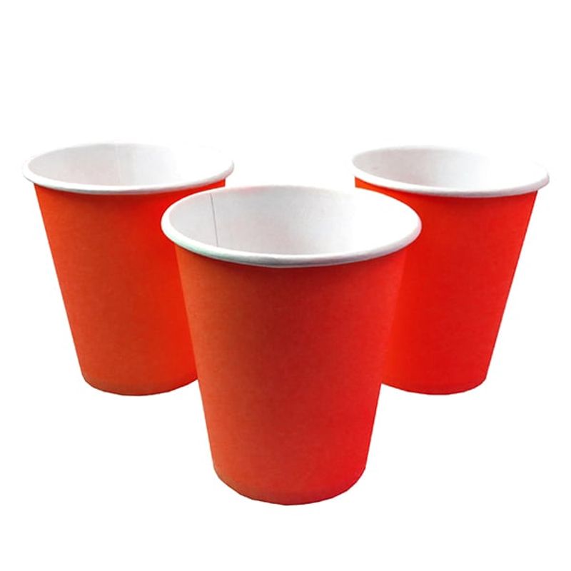 GENERICO - VASO 7 CARTON ROJO X10 PCS X1 UNI