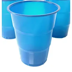 GENERICO - VASO 7 CELESTE X10 PCS X1 UNI