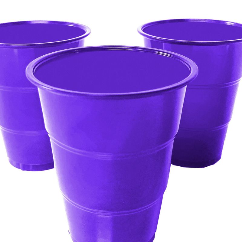 GENERICO - VASO 7 MORADO X10 PCS X1 UNI