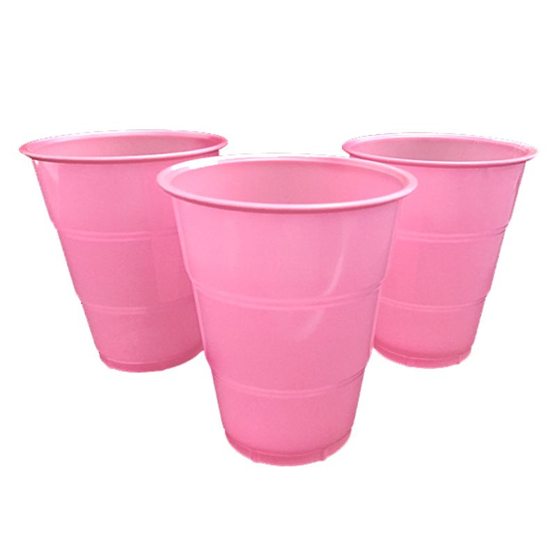 GENERICO - VASO 7 ROSADO X10 PCS X1 UNI