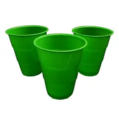 GENERICO - VASO 7 VERDE X10 UNI