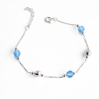 Pulsera de Plata Con Cristales Swarovski