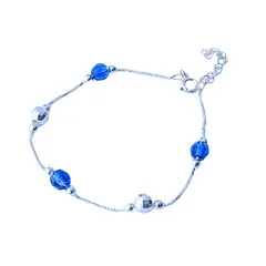 MABELITA - Pulsera de Plata Con Cristales Swarovski