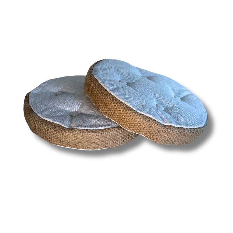 GENERICO - Cojín Para Sillas Redondo 40cm Terrazas Quinchos