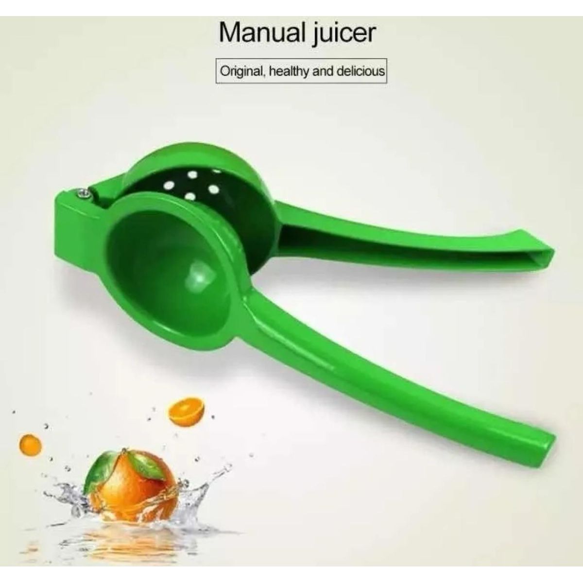 GENERICO - Exprimidor Manual De Limón Doble Mango Prensa Exprimidora