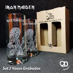 PERFECT CLASS - Set 2 Vasos Iron Maiden 450ml
