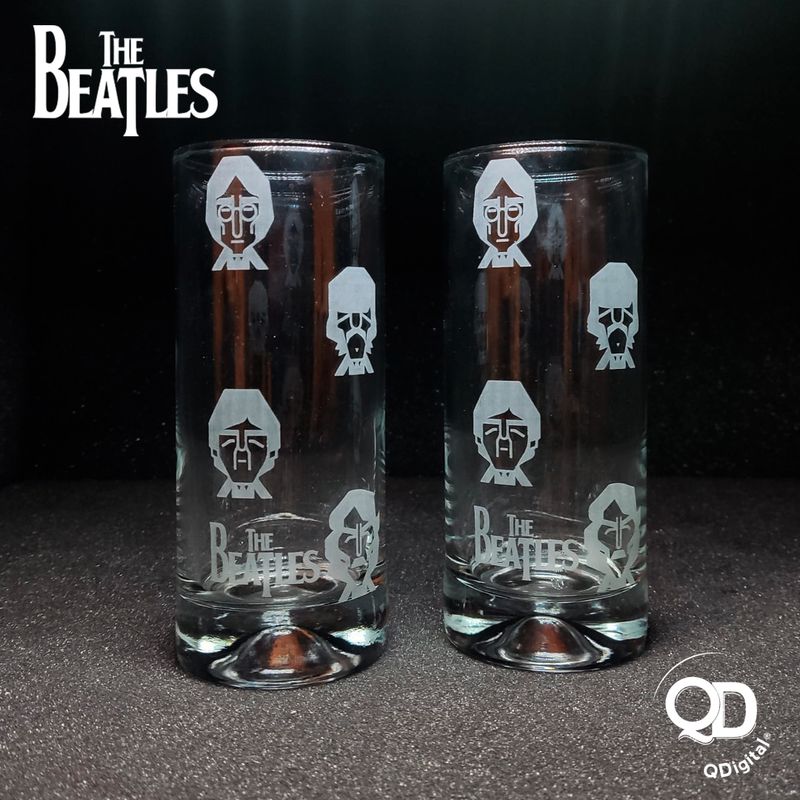 PERFECT CLASS - Set 2 Vasos The Beatles 450ml