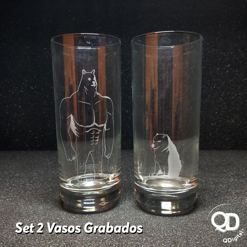 PERFECT CLASS - Set 2 Vasos Cheems 450ml