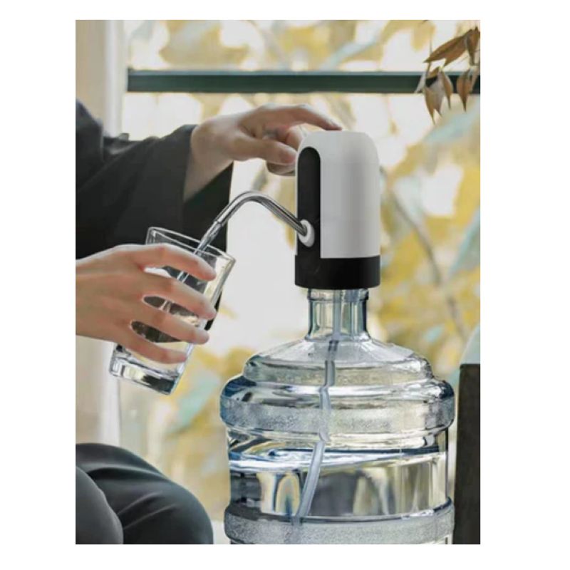 GENERICO - Bomba Dispensadora De Agua Automático Recargable Usb