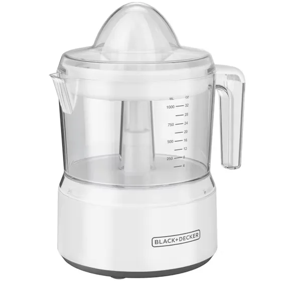 BLACK+DECKER Exprimidor de Cítricos Black Decker CJ650W-CL Recipiente De 1L