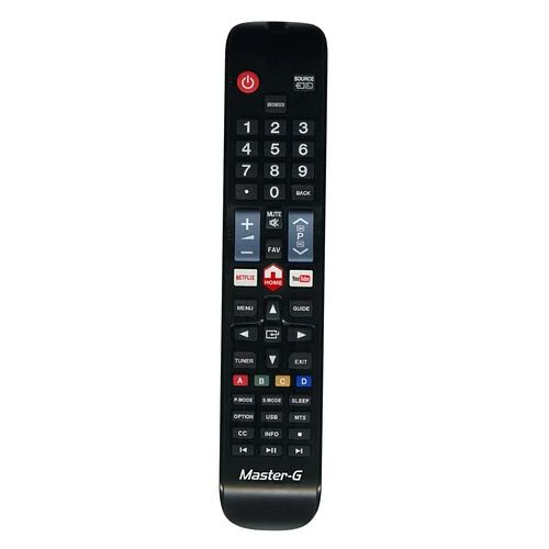 MASTER G Control Remoto Universal MASTER-G Compatible Con Televisores SMART-TV