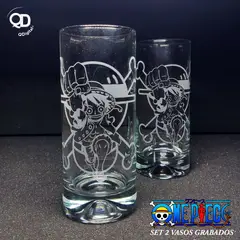 PERFECT CLASS - Set 2 Vasos "One Piece" 450ml Piscoleros