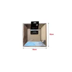GENERICO - PLATOS PARA FIESTA 18 CM x 18 CM 6 PCS