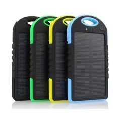 GENERICO - Power Bank De 10000 mAh Cargador Solar Para Celulares