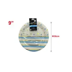 GENERICO - PLATOS PARA FIESTA 30 CM 10 PCS