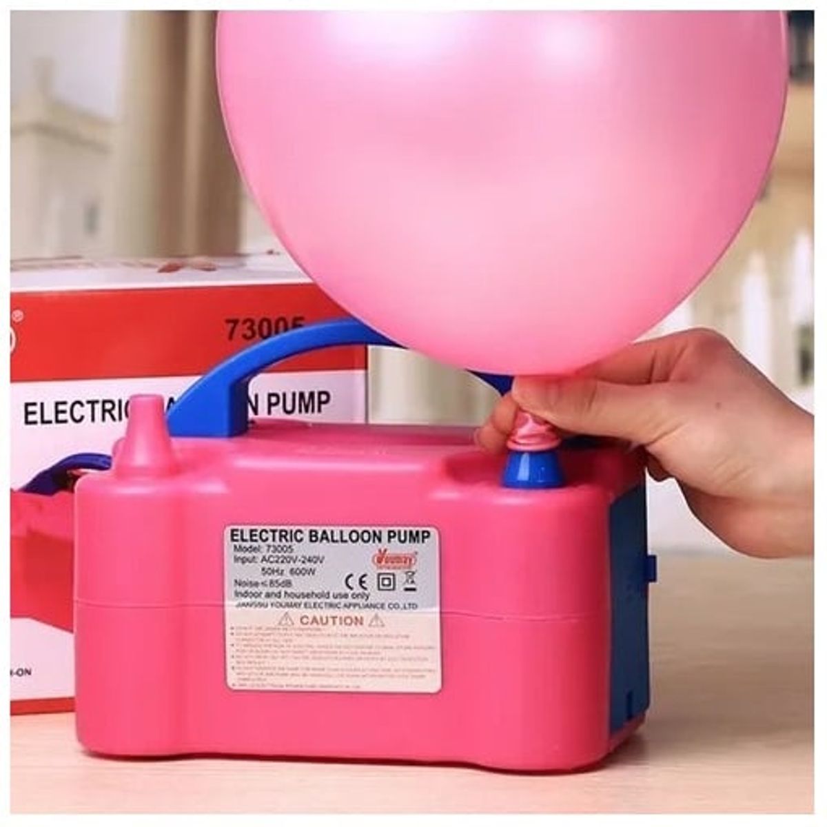 GENERICO - Inflador De Globos Eléctrico Con Dos Boquillas De Aire