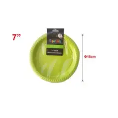 GENERICO - PLATOS PARA FIESTA 18 CM