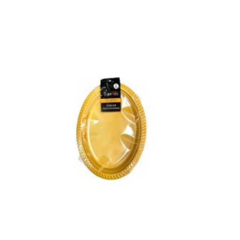 GENERICO - PLATOS PARA FIESTA 23 CM 6 PCS