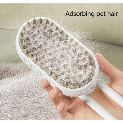 Imagen 2 del producto Cepillo A Vapor Automático Para Gatos Mascotas Ducha 3 En 1