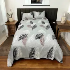 GENERICO - Cubrecama Tipo Quilt Luminoso 2 Plazas 01.