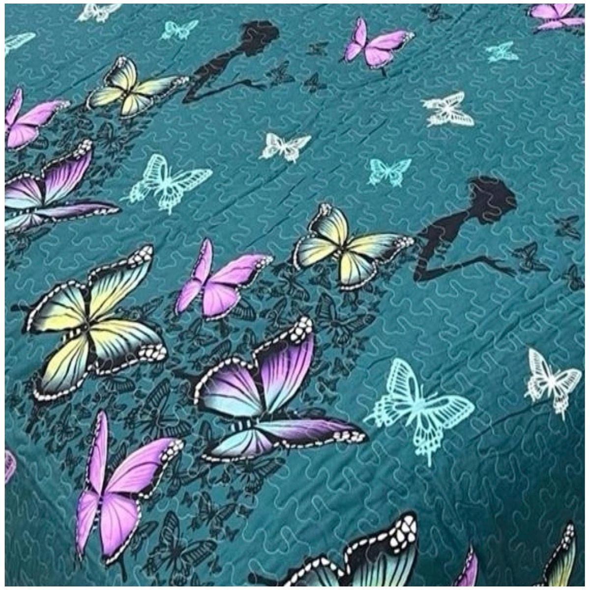 GENERICO - Cubrecama Tipo Quilt Luminoso 2 Plazas 02.