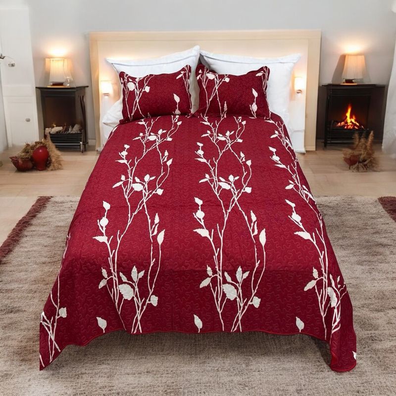 GENERICO - Cubrecama Tipo Quilt Luminoso 2 Plazas 03
