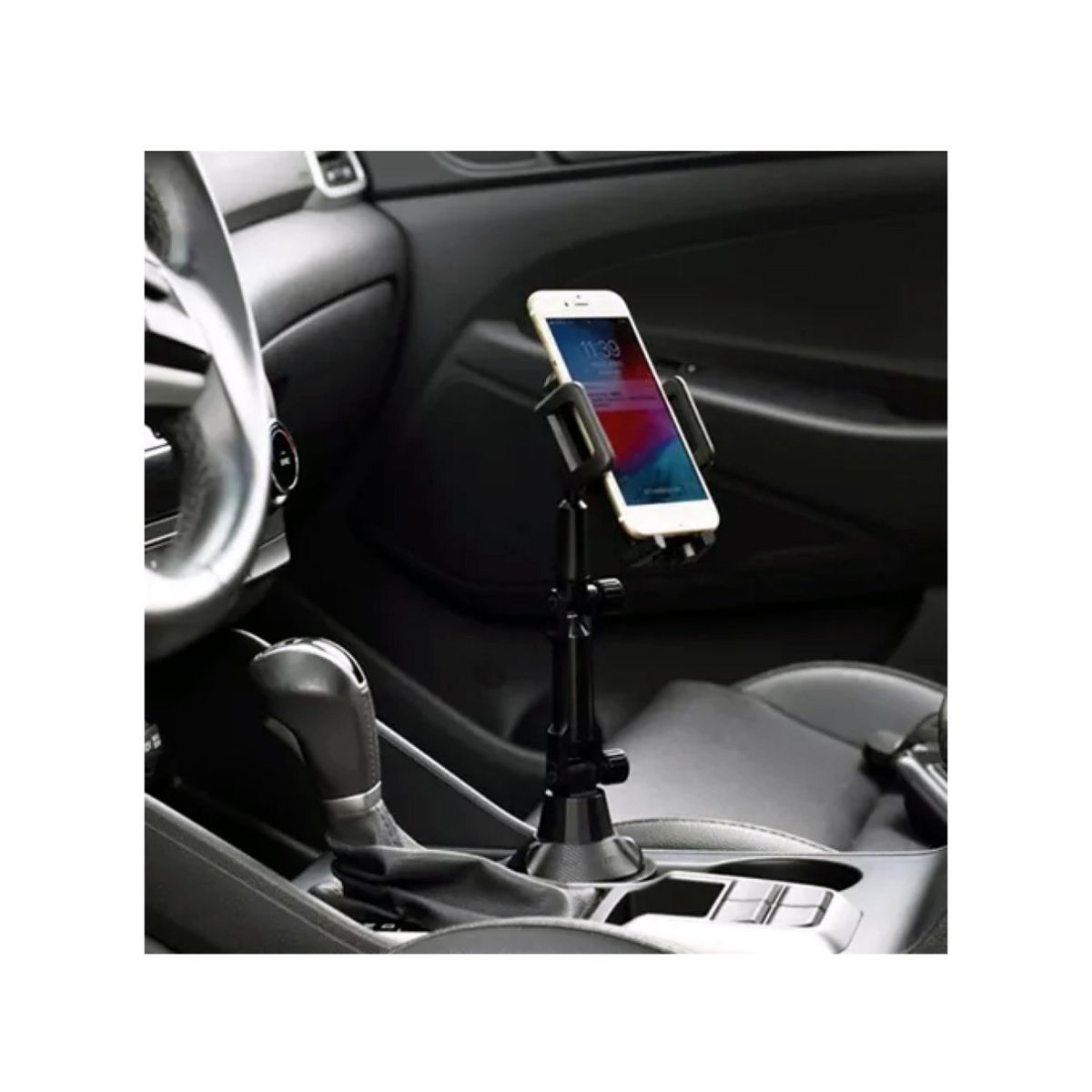 TECNOLAB - Soporte Celular Anclable en Posavasos Automóvil - SC