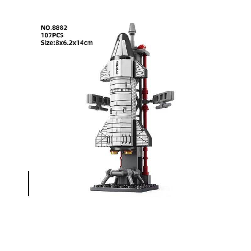 GENERICO - Bloques de construccion Cohete espacial