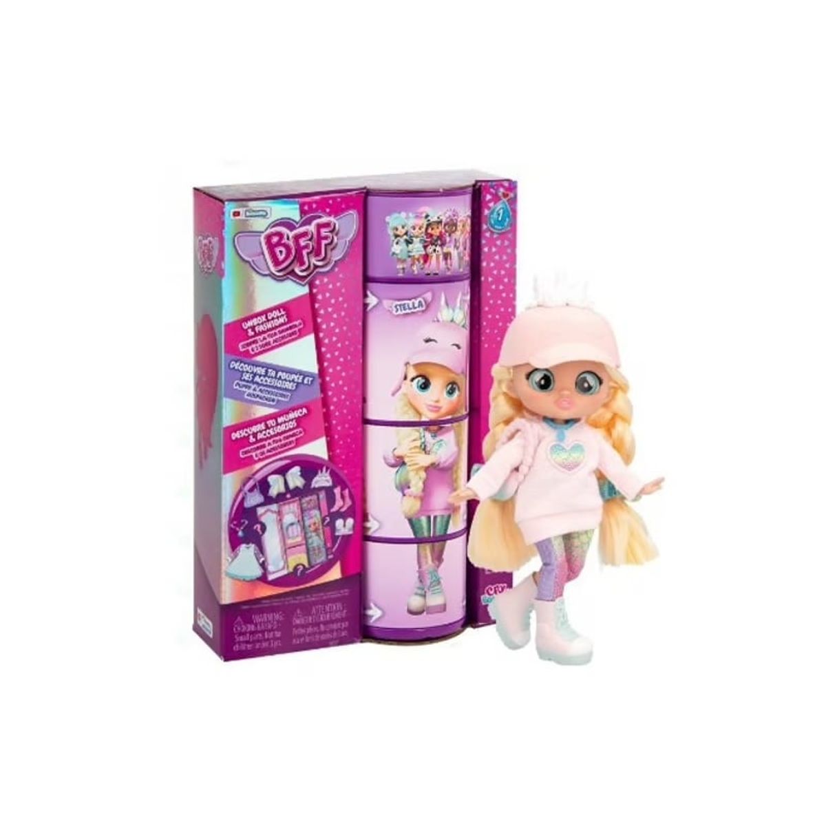 IMC TOYS - Muñeca Bff Stella Original Cry Babies