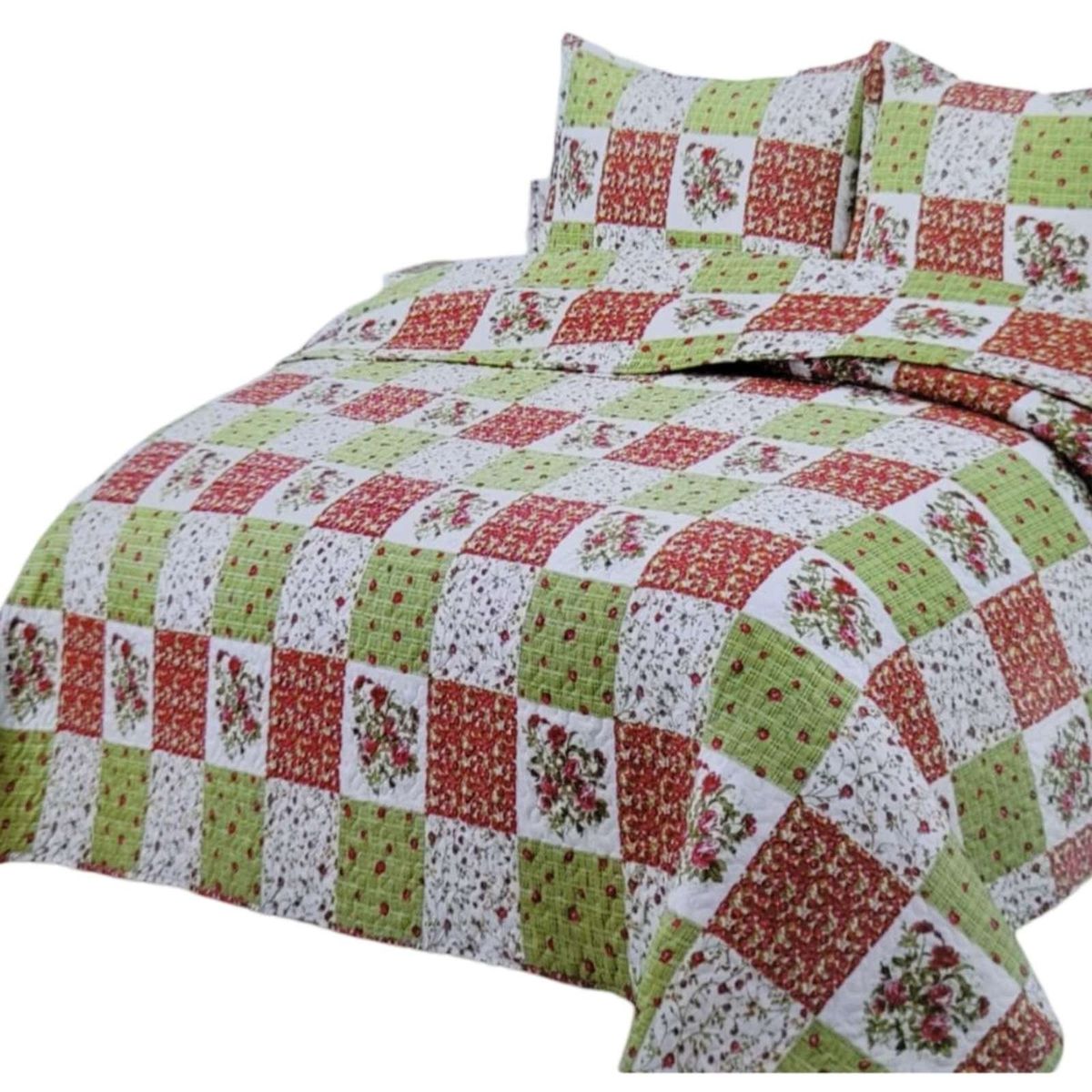 GENERICO - Cubrecama de verano king-superking material quilt.