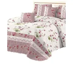 GENERICO - CUBRECAMA QUILT DE VERANO KING SUPER KING KV4