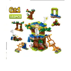 GENERICO - Juego de Bloques de Construcción - Casa en el Árbol