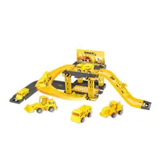 GENERICO - Pista de Construcción - Playset de Estacionamiento DIY