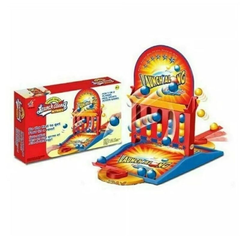GENERICO - Juego De Mesa Lanzador De Pelotas Niños 2 Lanzadores