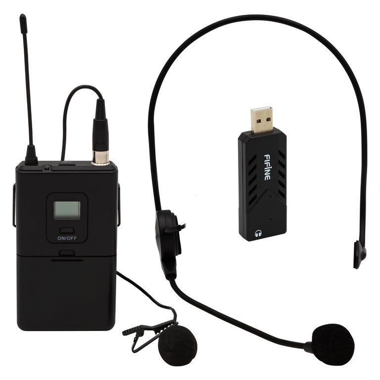 Microfono Inalambrico USB Lavalier K031B