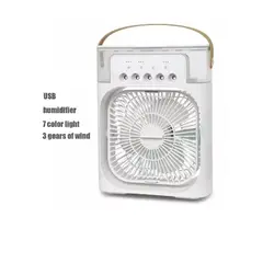 GENERICO - Ventilador humidificador con tanque de agua para humidificación