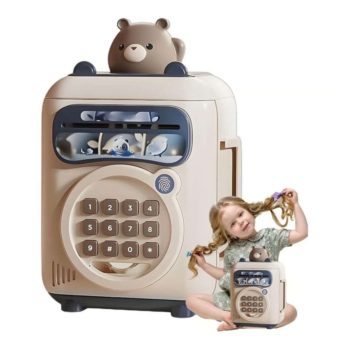 GENERICO - Alcancía Hucha Electrónica Ahorro Contraseña Para Niños
