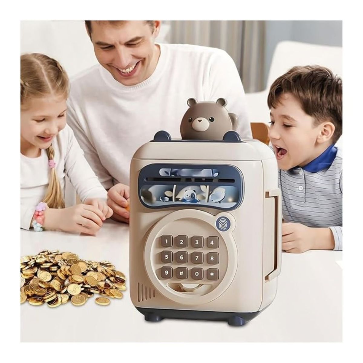 GENERICO - Alcancía Hucha Electrónica Ahorro Contraseña Para Niños