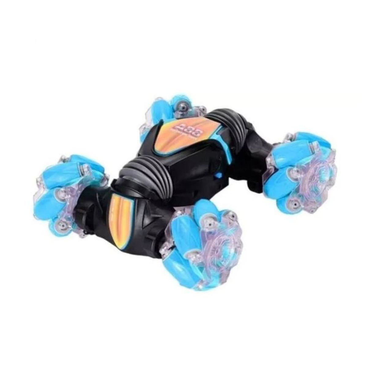 GENERICO - Auto a Control Remoto 360° con Luces Led Azul