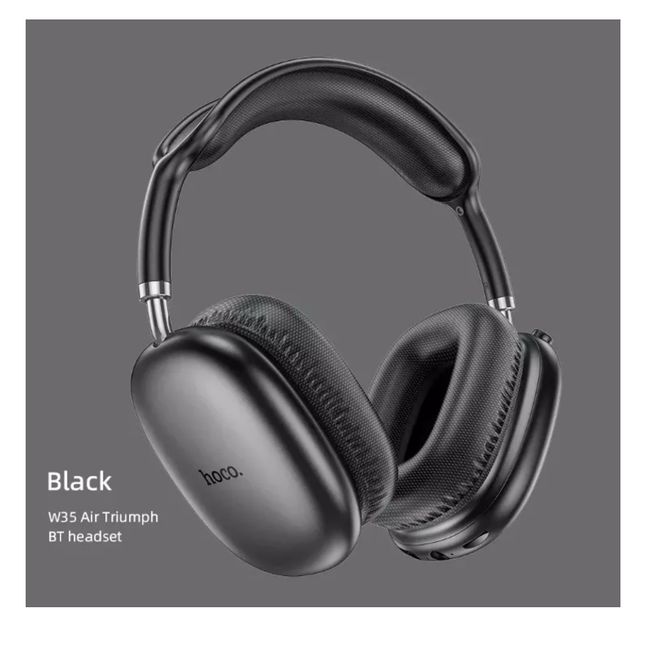 HOCO - Audífonos Auriculares Inalámbricos Bluetooth Premium Negro