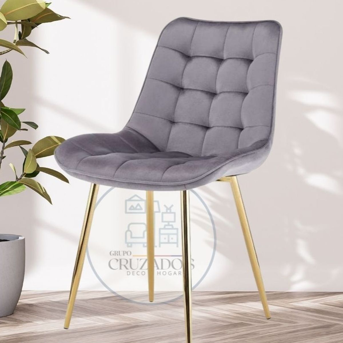 GENERICO - Silla Capitone Top GRIS