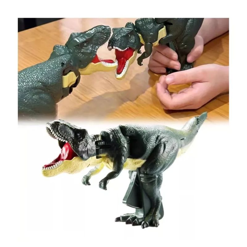 GENERICO - Juguete Dinosaurio T-rex Movimiento Luz Sonidos