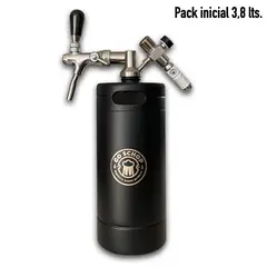 GOSCHOP - Dispensador pack inicial NEGRO 3,8 litros