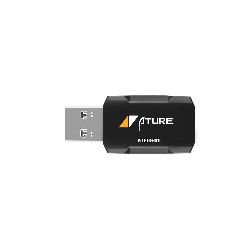 GENERICO - Adaptador Antena Wifi6 900mbps Bluetooth Usb Sin Controlador